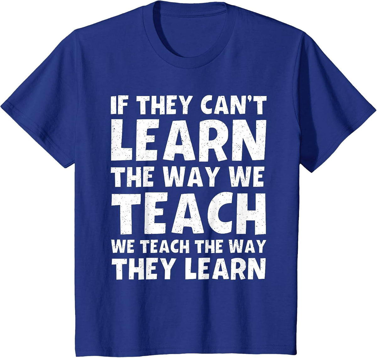 Cool SPED Teacher Design for Men Women Special Ed Teacher T-Shirt - Royal Blue