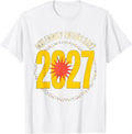Men's Our Family Enters 2027 Festive New Year Family Party T-Shirt - White
