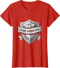 Women's Preemie Warrior Nurse NICU Pride Design T-Shirt - Red