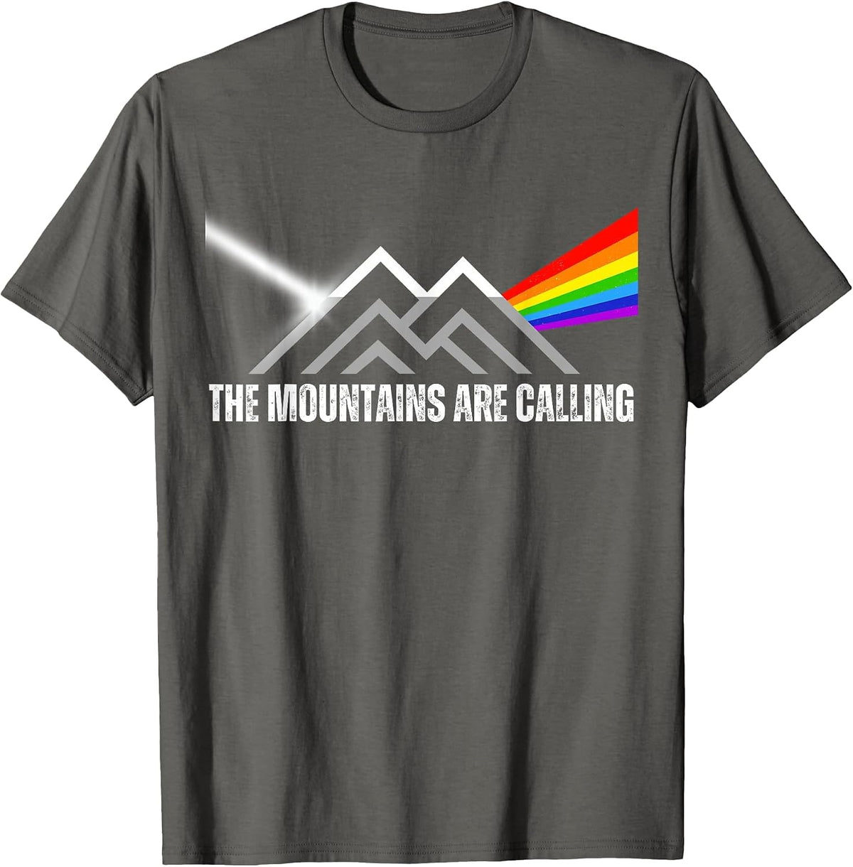 THE Mountains are Calling T-Shirt - Asphalt Grey