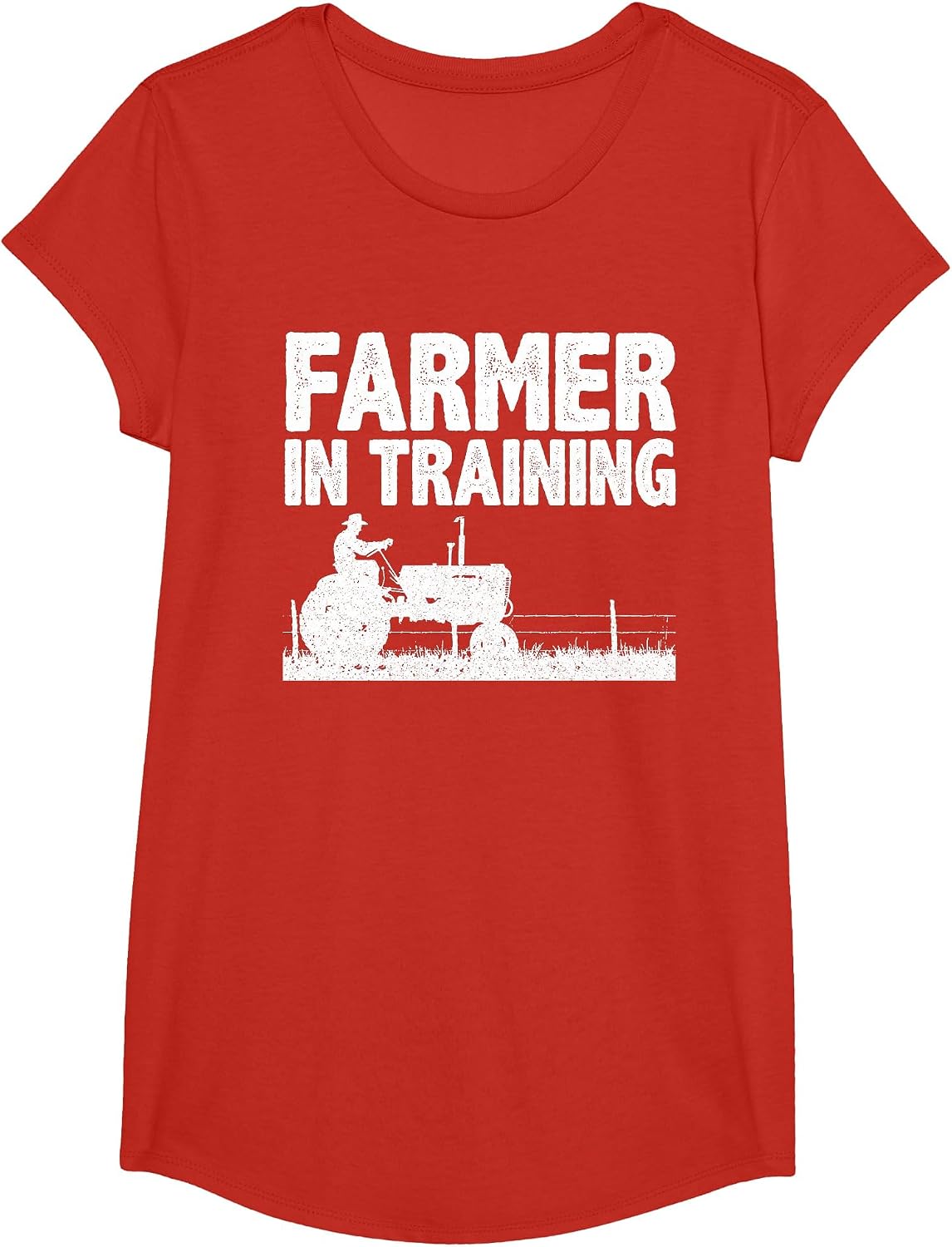 Cool Farmer Design for Men Women Farmer Farming Crop Farm T-Shirt - Girls Red