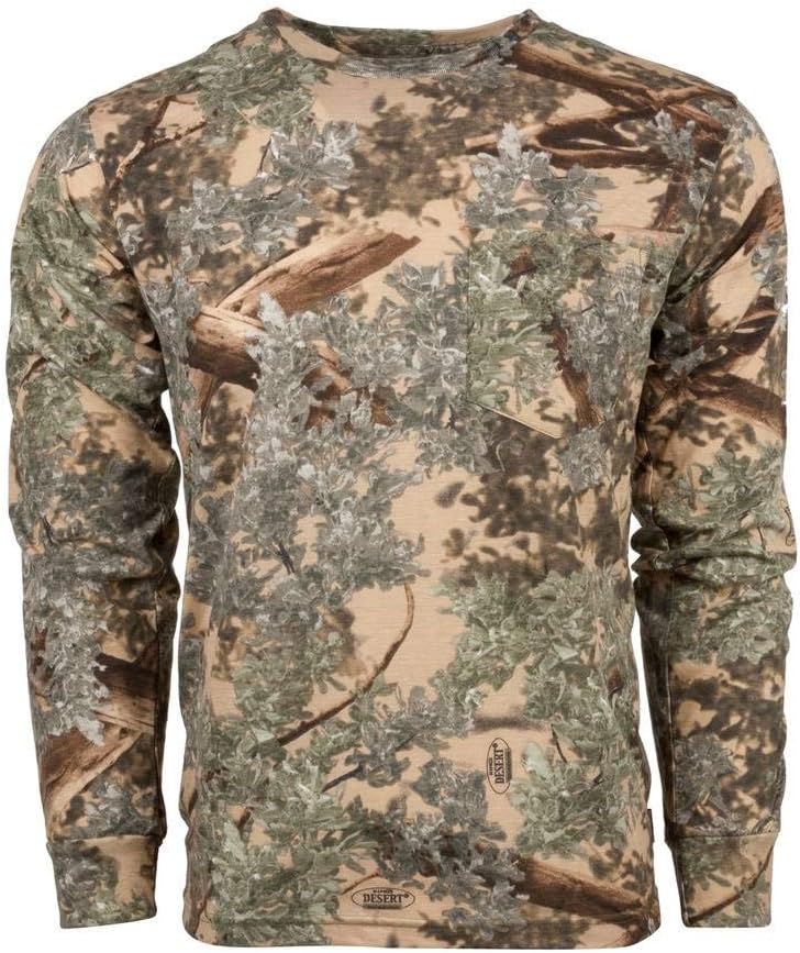 King's Camo Classic Long Sleeve T-Shirt - Desert Shadow