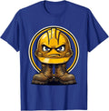 Hard Hat and Work Boots Labor Pride Graphic T-Shirt - Royal Blue