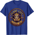 Float Life Chose Me Mardi Gras Design T-Shirt - Royal Blue
