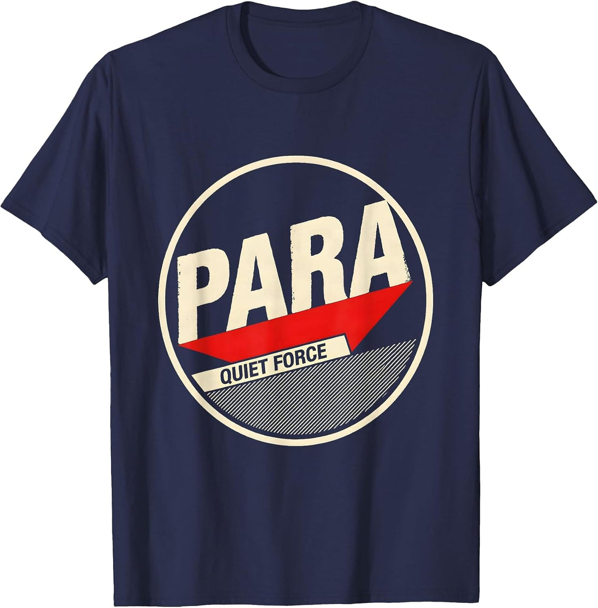 Para Quiet Force Constructivist Paraprofessional Teacher T-Shirt - Navy Blue