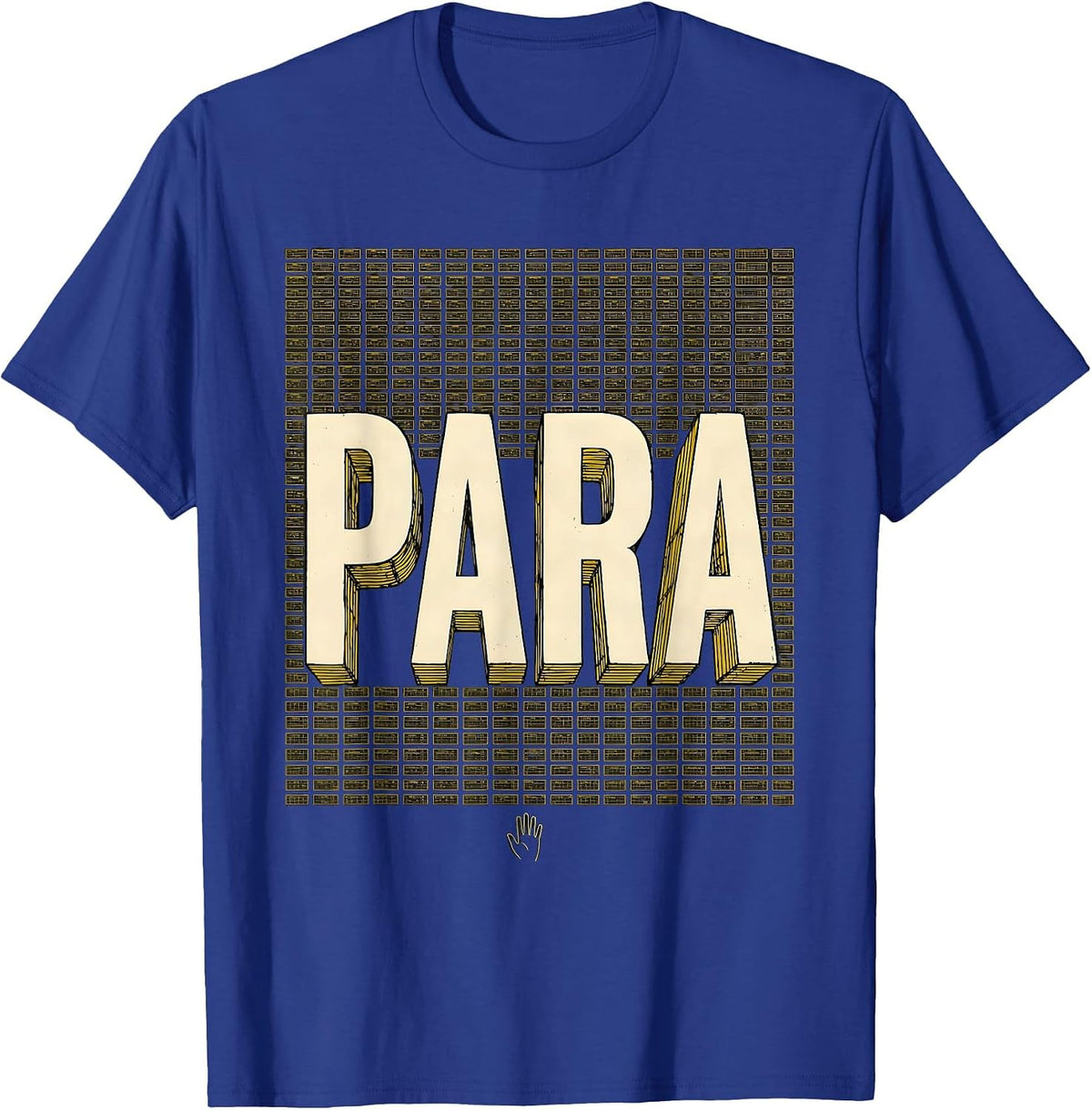 Para Funny Paraprofessional Paraeducator Teacher T-Shirt - Royal Blue