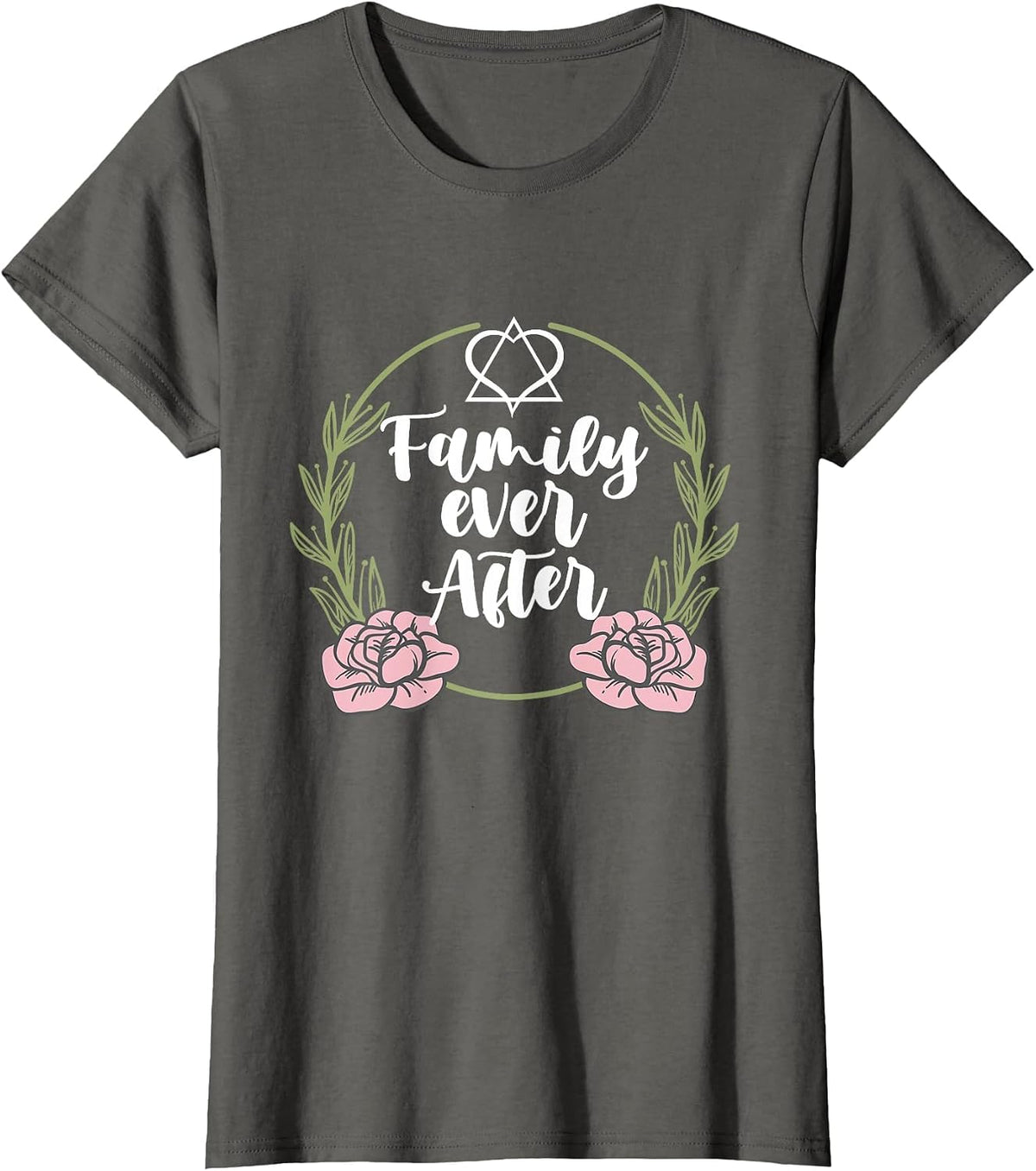 Adoption Announcement Day Proud Family T-Shirt - Asphalt Grey
