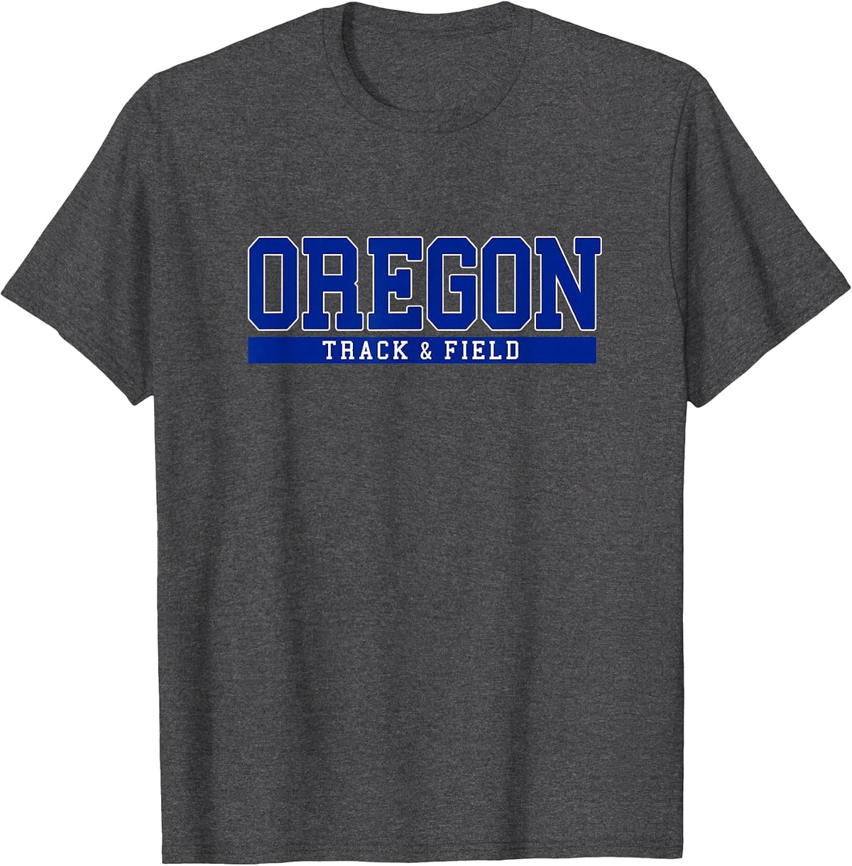 Oregon Track & Field T-Shirt - Dark Heather Grey
