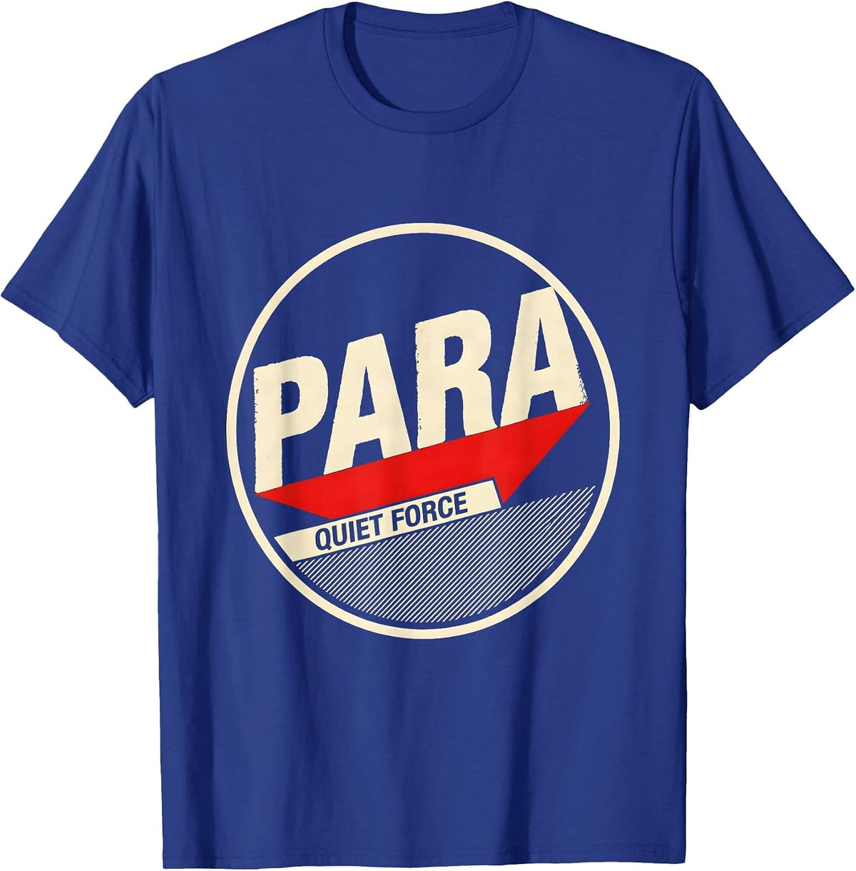 Para Quiet Force Constructivist Paraprofessional Teacher T-Shirt - Royal Blue