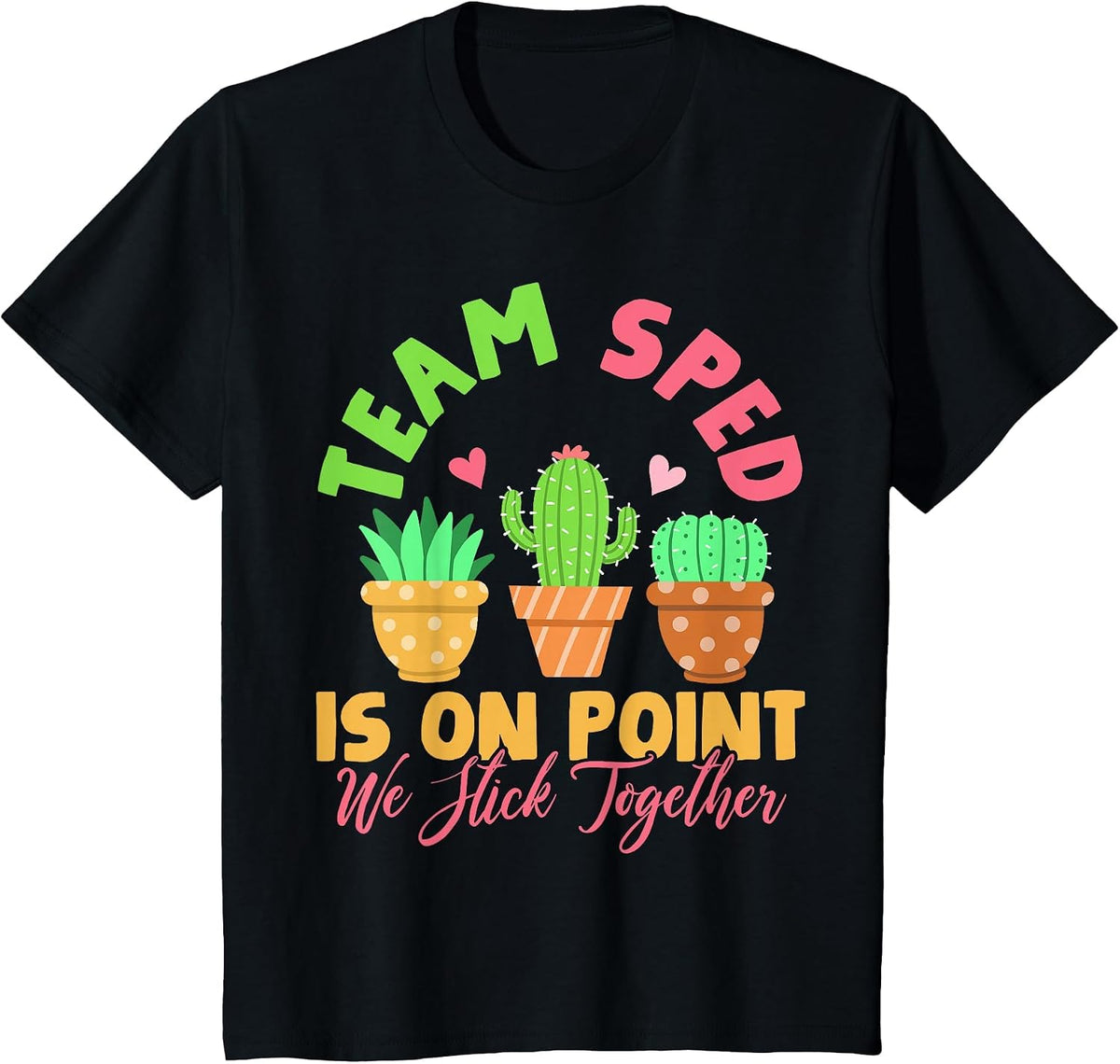SPED Special Education Teacher Student T-Shirt - Black