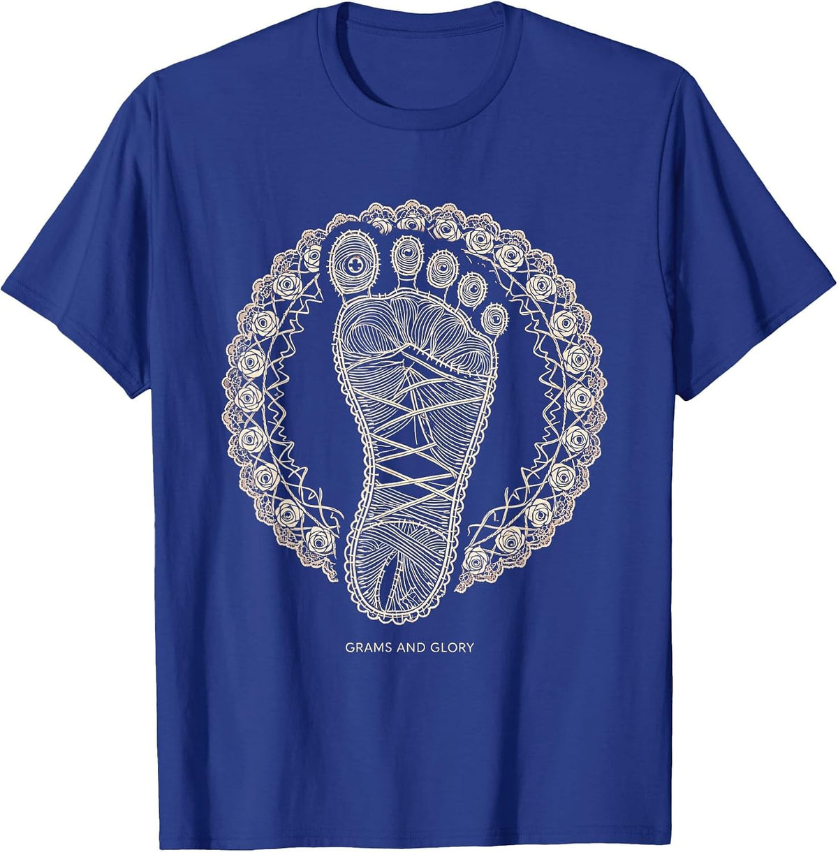 Men's Grams and Glory NICU Nurse Design T-Shirt - Royal Blue