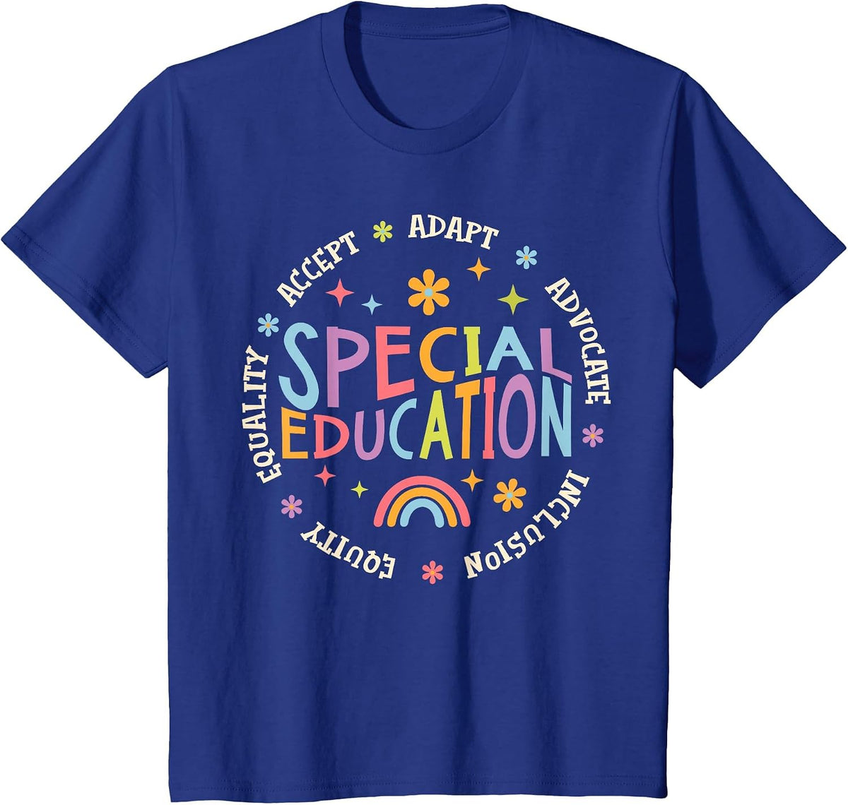 Special Education Teacher Autism Awareness for Men Women T-Shirt - Royal Blue