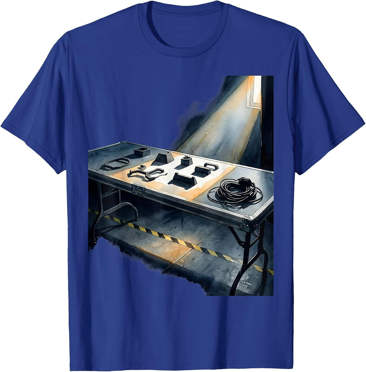 Backstage Props Crew Humor Musical Theatre Theater Staff T-Shirt - Royal Blue