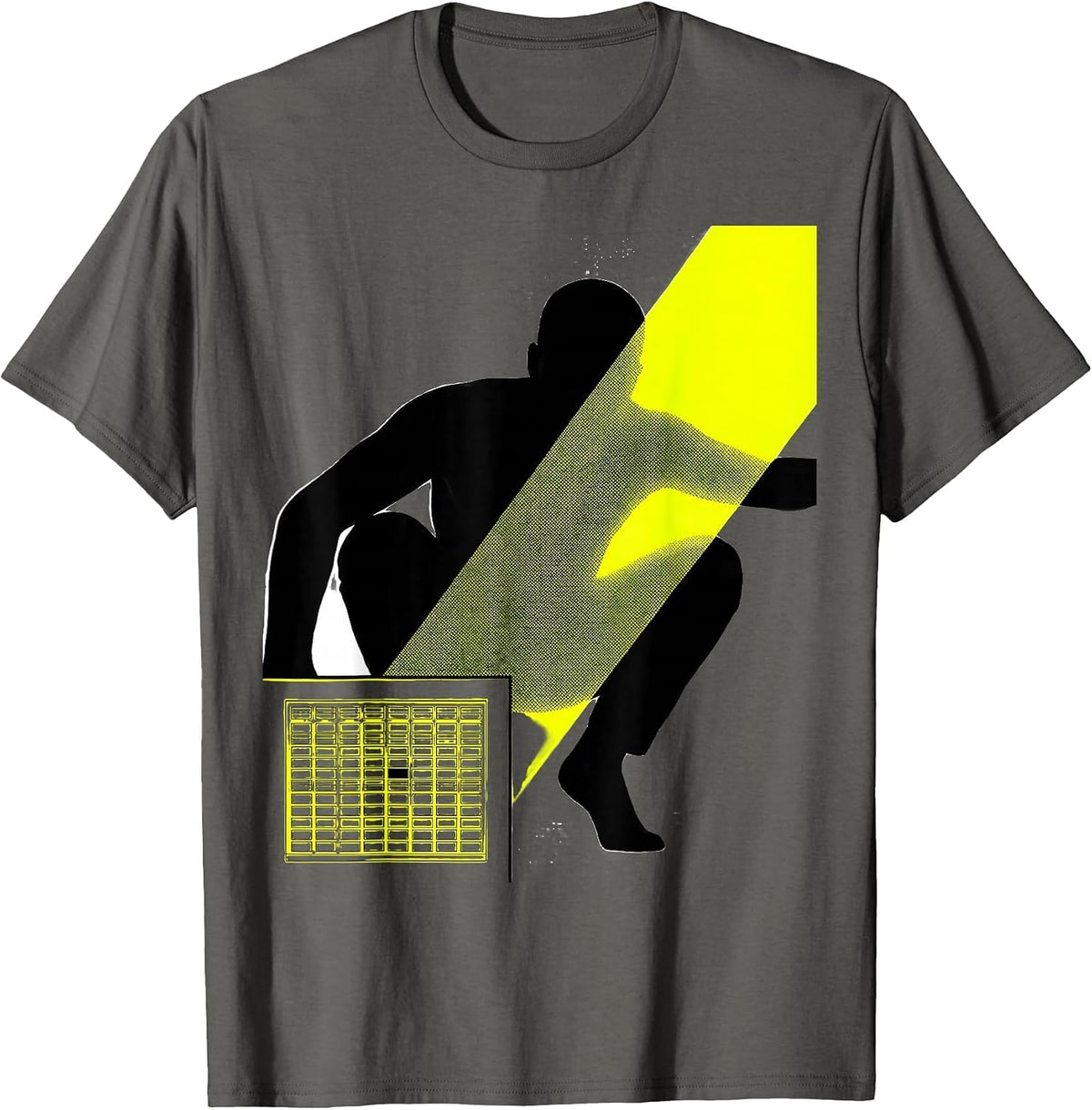 Men's Support Squad Paraprofessional Teacher Appreciation T-Shirt - Asphalt Grey