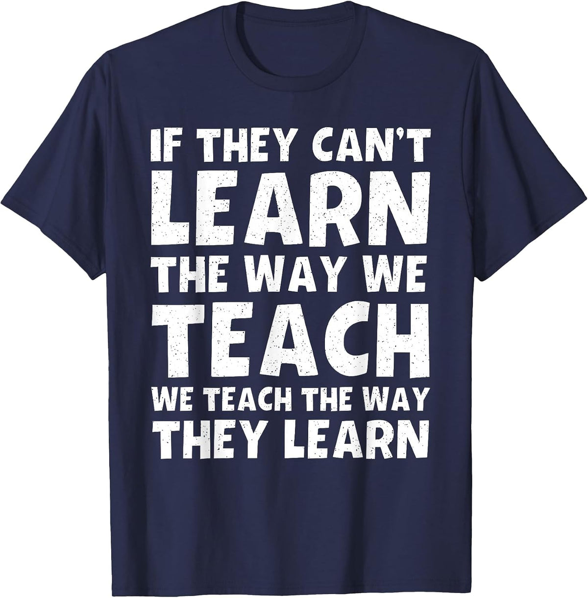 Cool SPED Teacher Design for Men Women Special Ed Teacher T-Shirt - Navy Blue