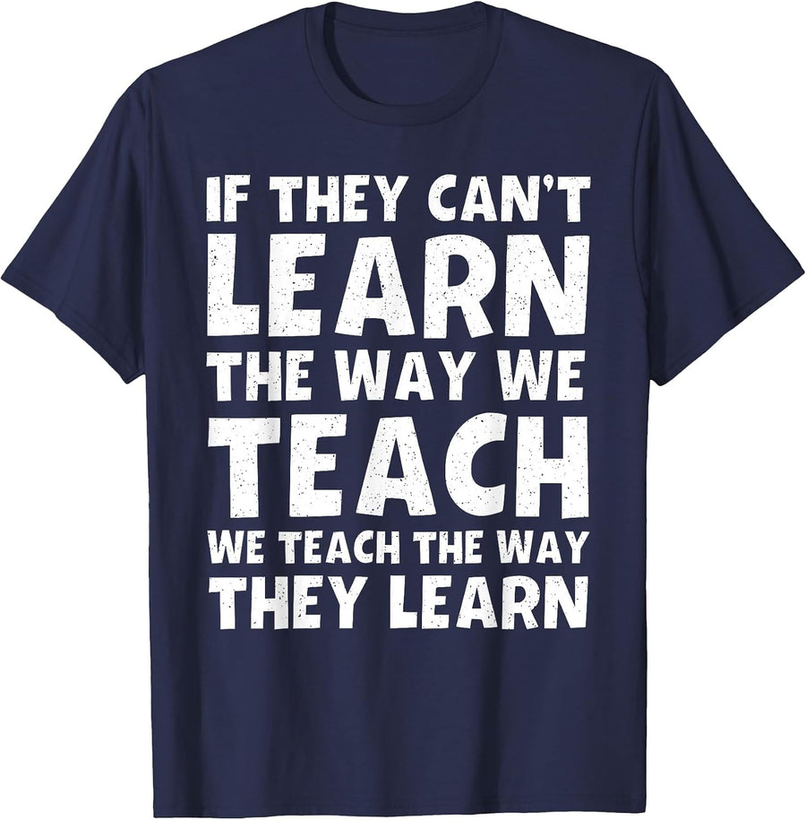 Cool SPED Teacher Design for Men Women Special Ed Teacher T-Shirt - Navy Blue