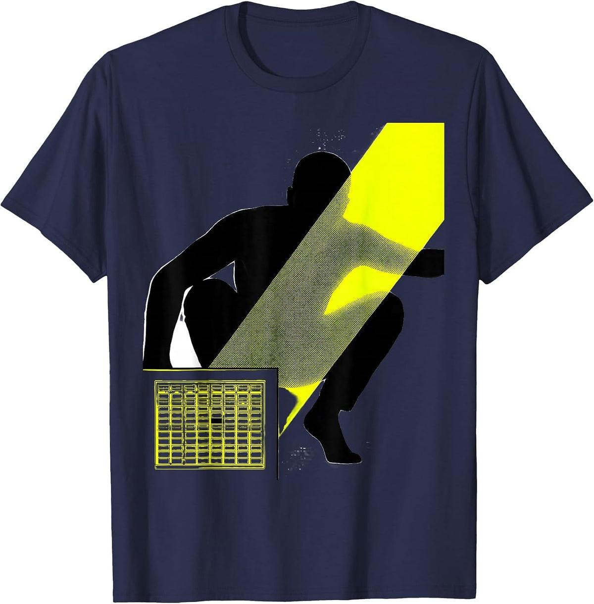 Men's Support Squad Paraprofessional Teacher Appreciation T-Shirt - Navy Blue