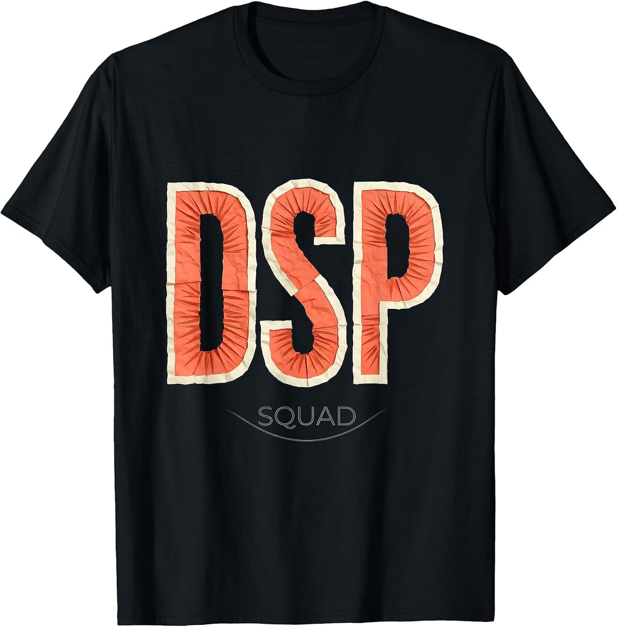 Men's DSP Squad Celebration Back To School Appreciation Direct T-Shirt - Black