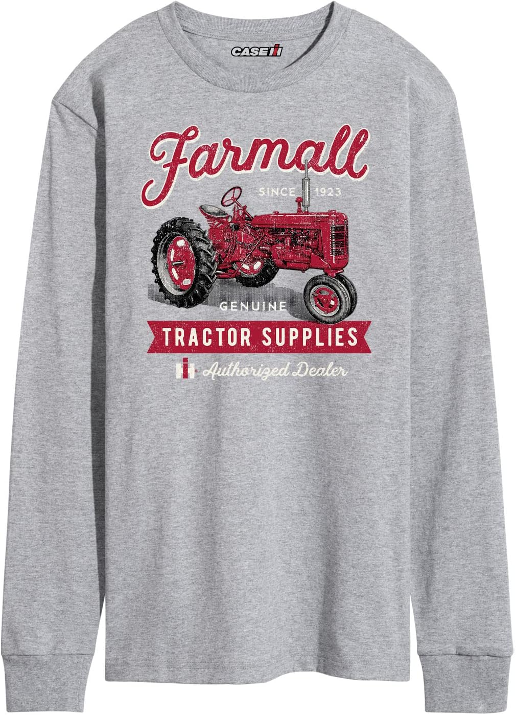 Farmall Genuine Tractor Supplies - Men's Long Sleeve T-Shirt - Athletic Heather