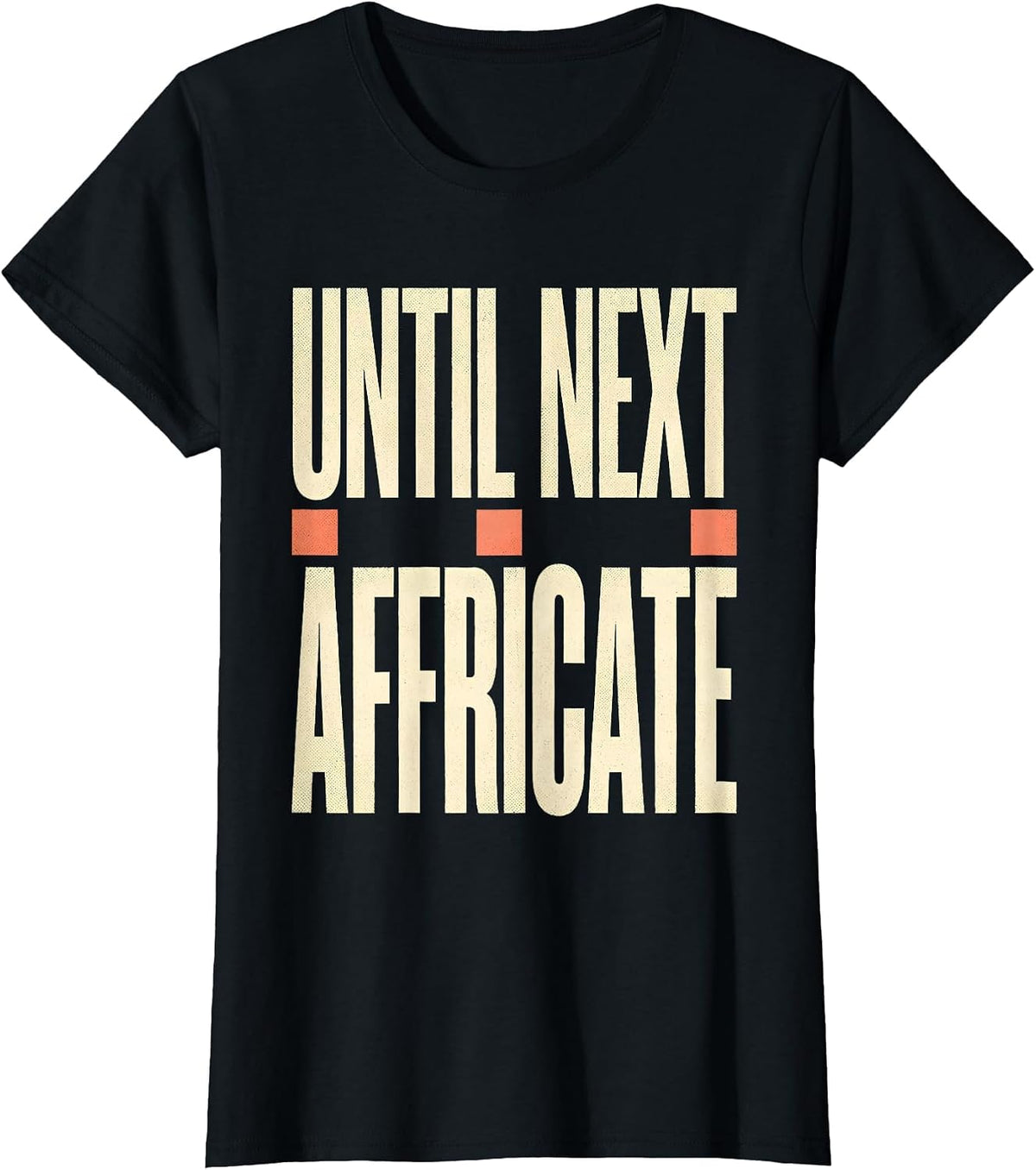 Until Next Affricate Retro Floral Speech Language T-Shirt - Black