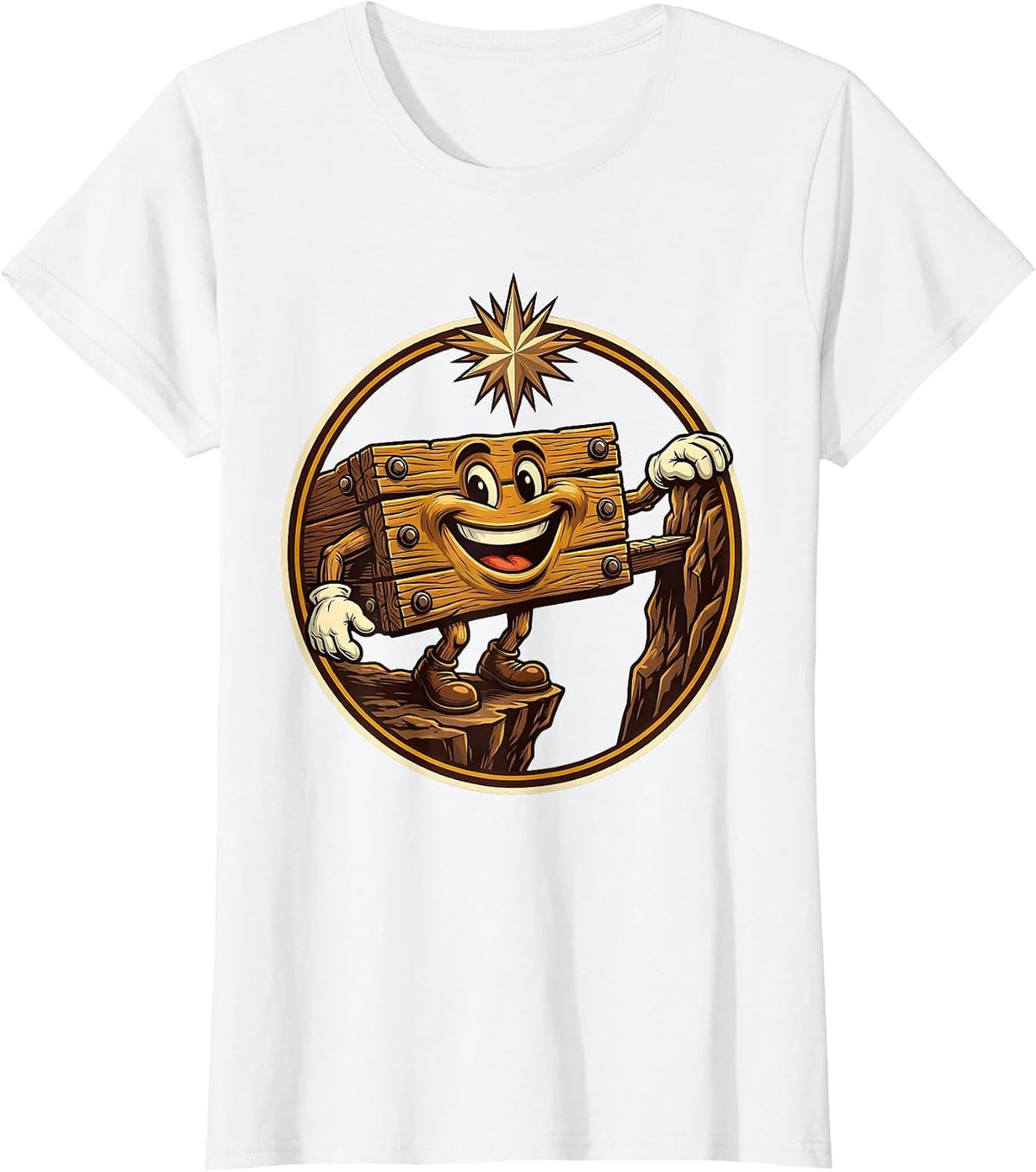 Social Worker Bridge Builder Graphic Design T-Shirt - White