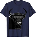 Hay, Good To Coo Highland Cow Whimsical Humor Gift T-Shirt - Navy Blue