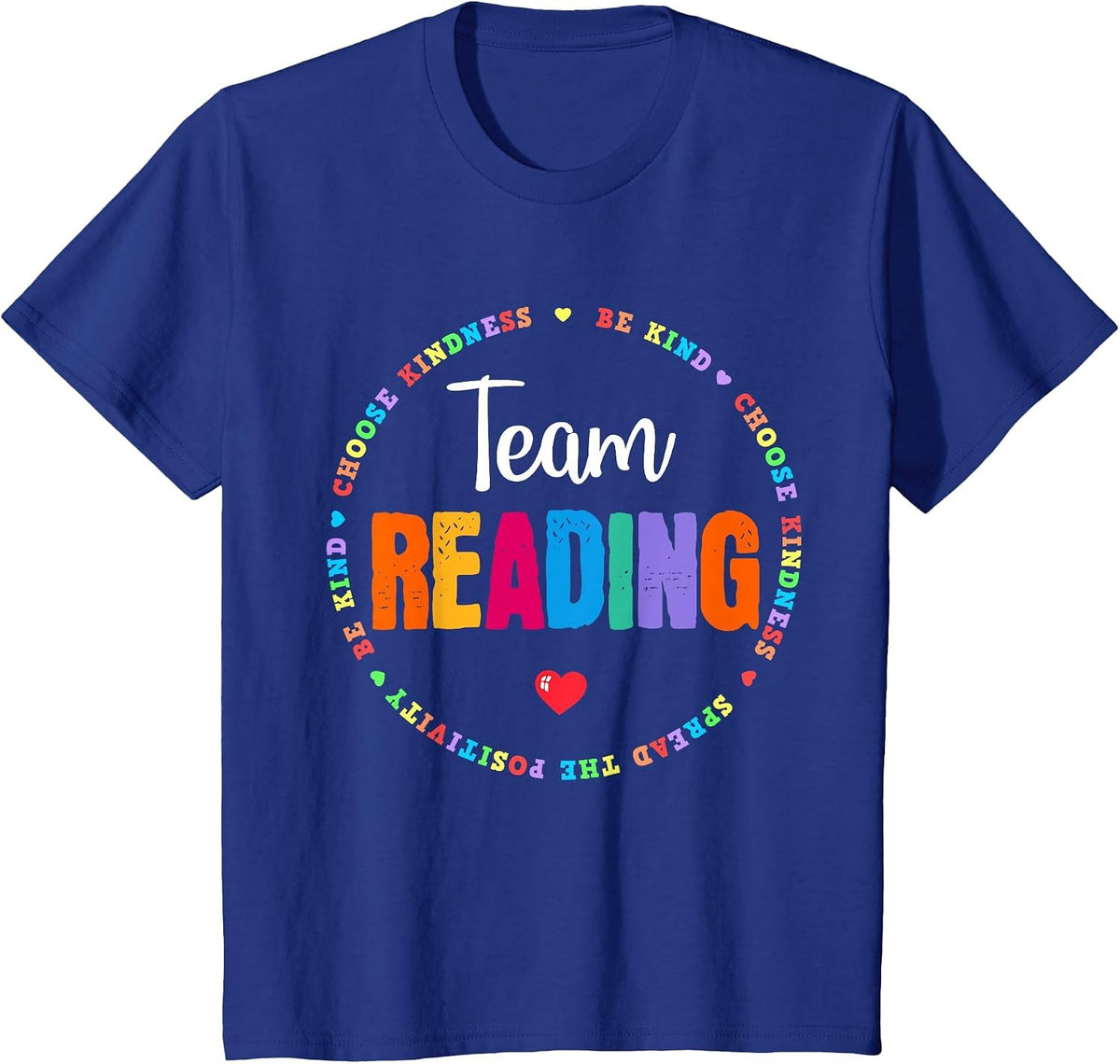 Reading Coach Teacher Interventionist Specialist Literacy T-Shirt - Royal Blue