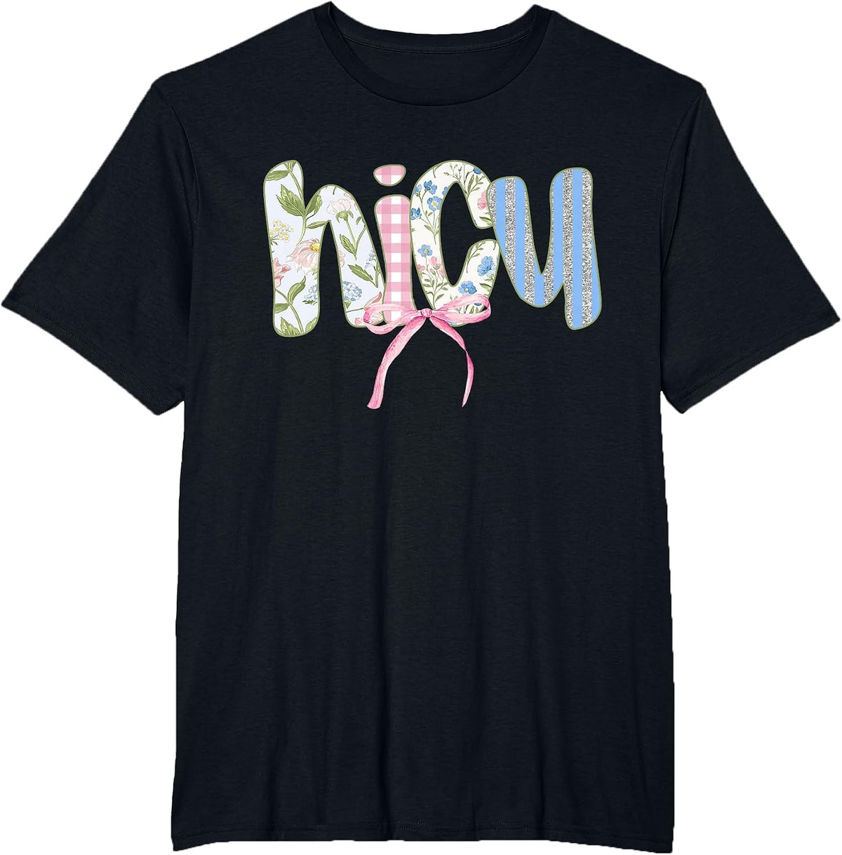 Nursing NICU Neonatal Intensive Care Nurse Practitioner T-Shirt - Black