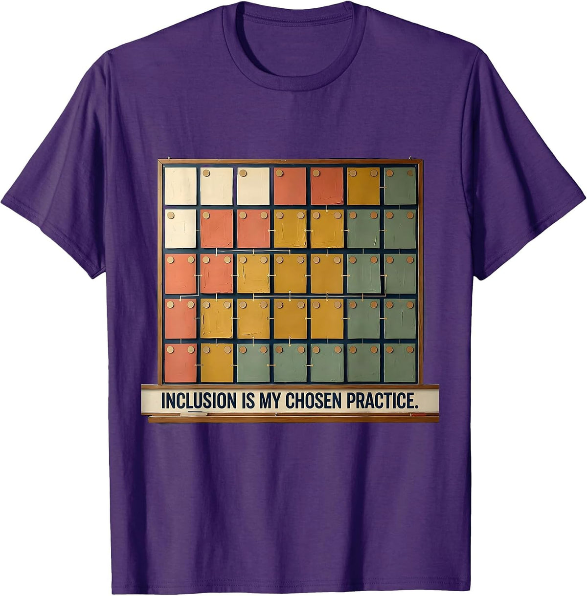 Inclusion Is My Chosen Practice Special Education Teacher T-Shirt - Purple