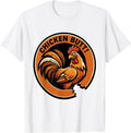 Men's Chicken Butt! Funny Chicken Lover Meme Humor Novelty T-Shirt - White