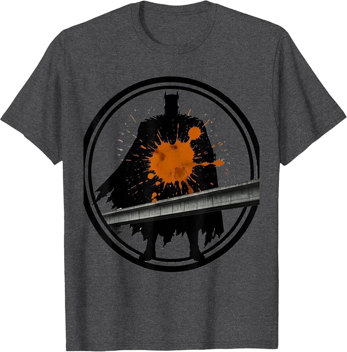 Men's Chaos Coordinator Parent Superhero Graphic T-Shirt - Dark Heather Grey