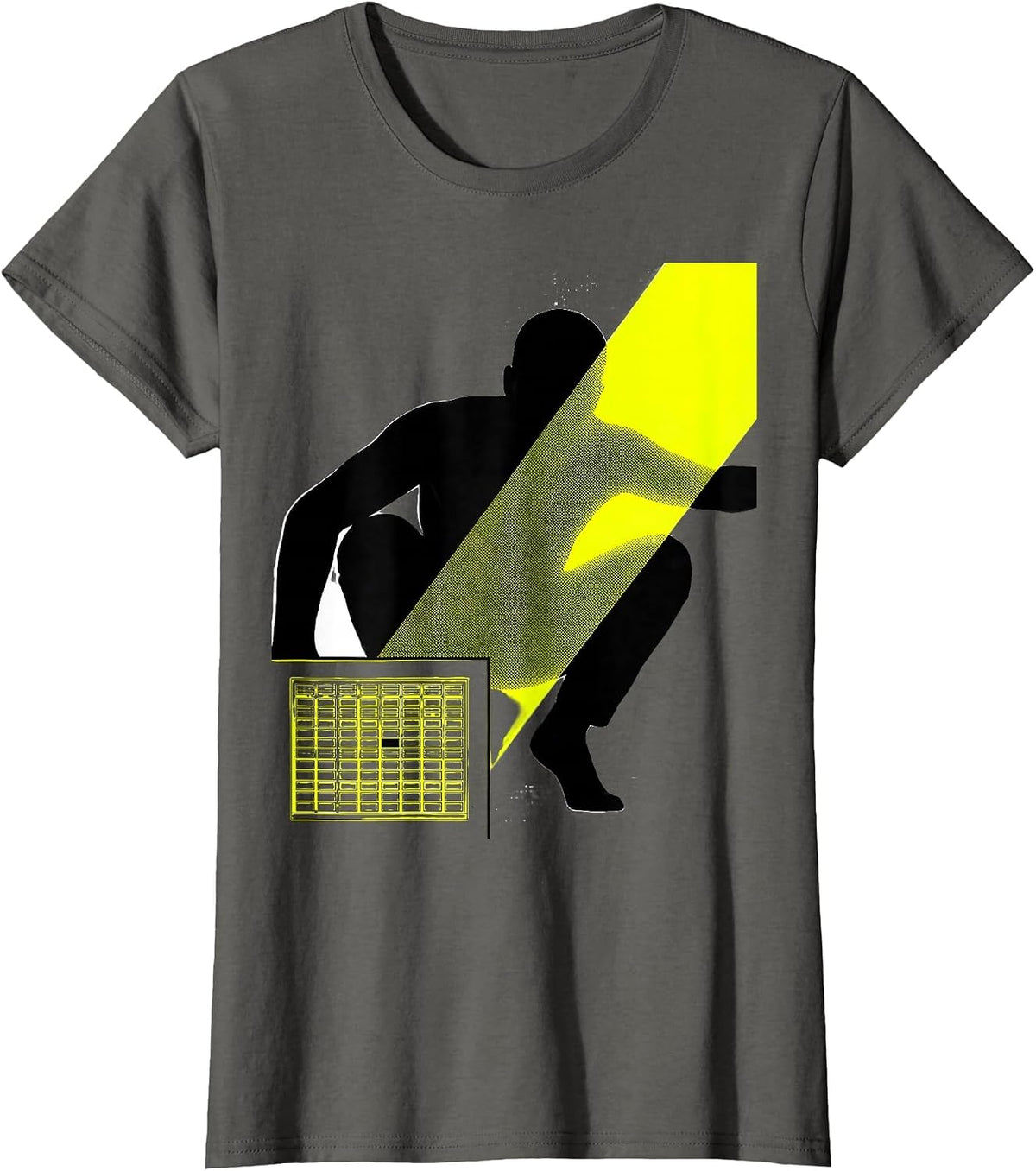 Women's Support Squad Paraprofessional Teacher Appreciation T-Shirt - Asphalt Grey