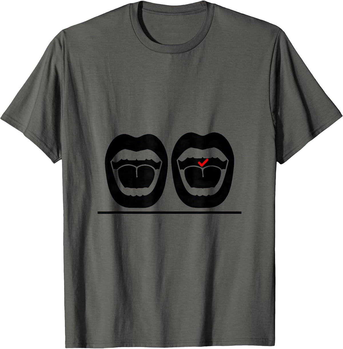 Men's Sagittal Glyph Speech Pathologist SLP Workday Pride T-Shirt - Asphalt Grey