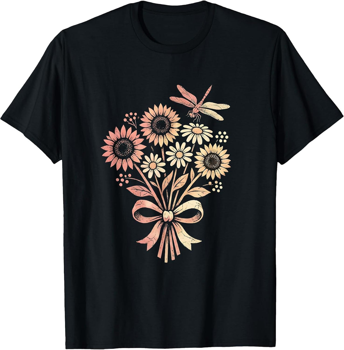 Men's Country Barn Lantern Twirl Rustic Farmlife Design T-Shirt - Black