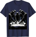 Blue Collar Crew Blueprint Hard Hat Graphic T-Shirt - Navy Blue