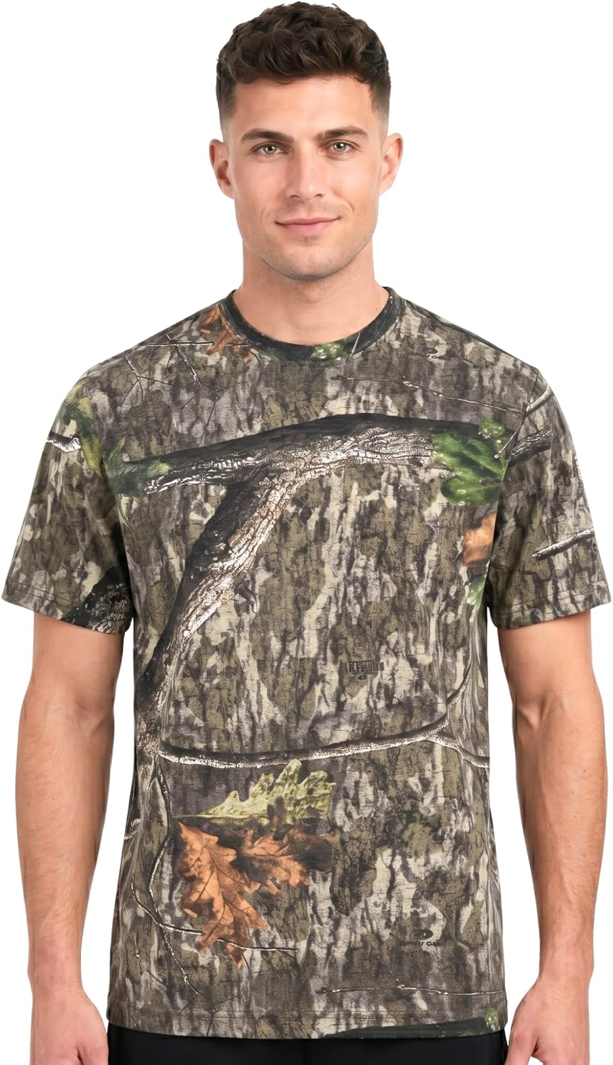 Mossy Oak Camo Unisex Hunting T-Shirt - Mossy Oak Country Roots