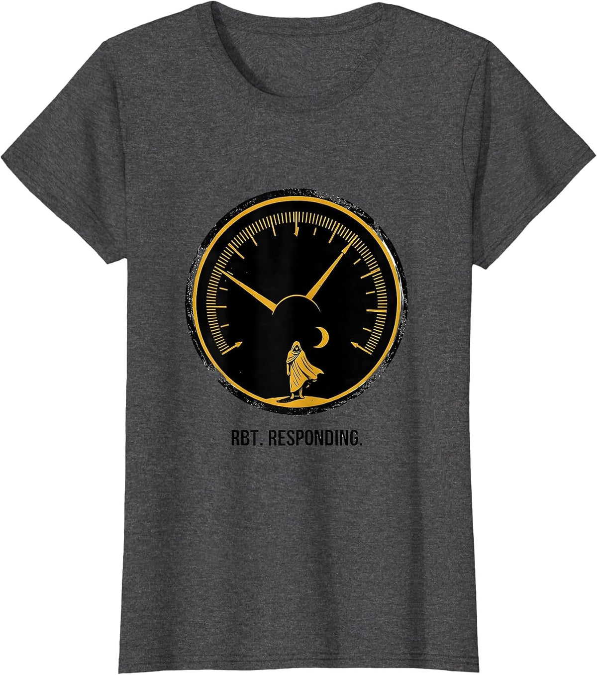 Women's RBT Responding Para Normal Activities Paraprofessional T-Shirt - Dark Heather Grey