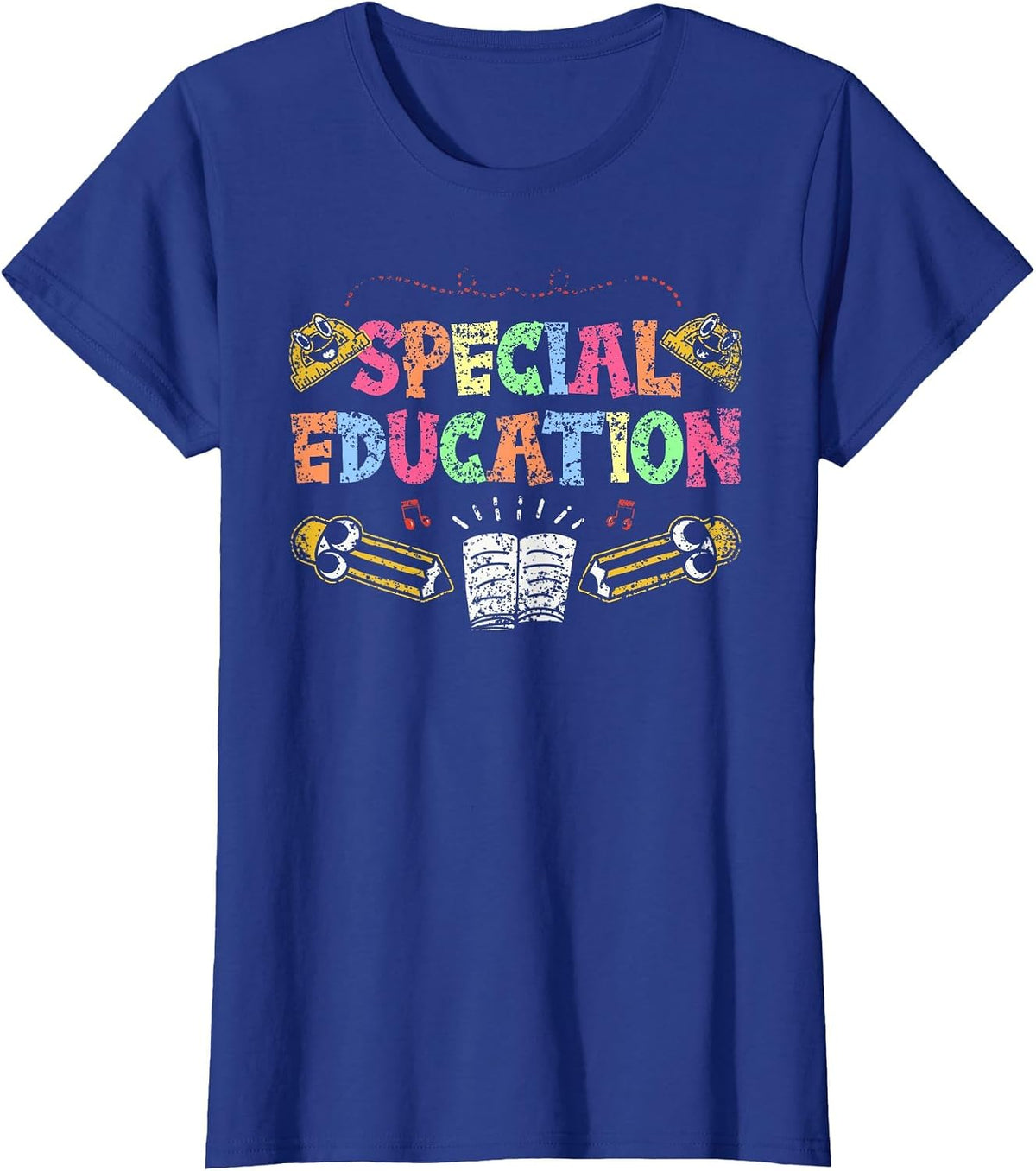 Special Education Teacher Awareness Cute Sped T-Shirt - Royal Blue
