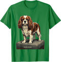 Men's The Cav Landlord Funny Cavalier King Charles Spaniel Owner T-Shirt - Kelly Green