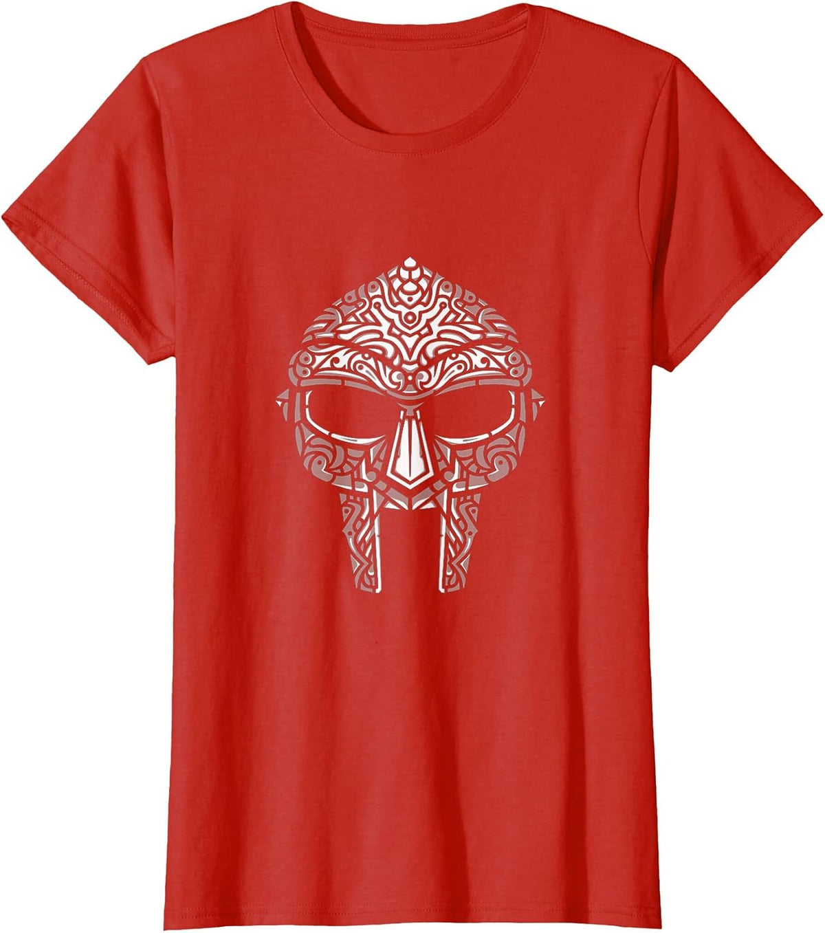 Villain Mask Tshirt T-Shirt - Red