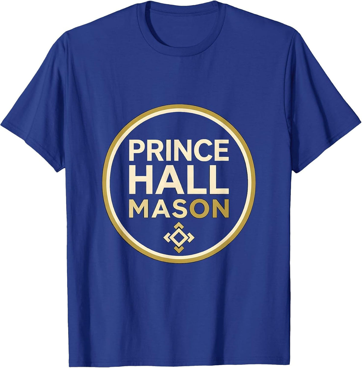Prince Hall Mason Fraternal Pride Freemason Lodge Gift T-Shirt - Royal Blue
