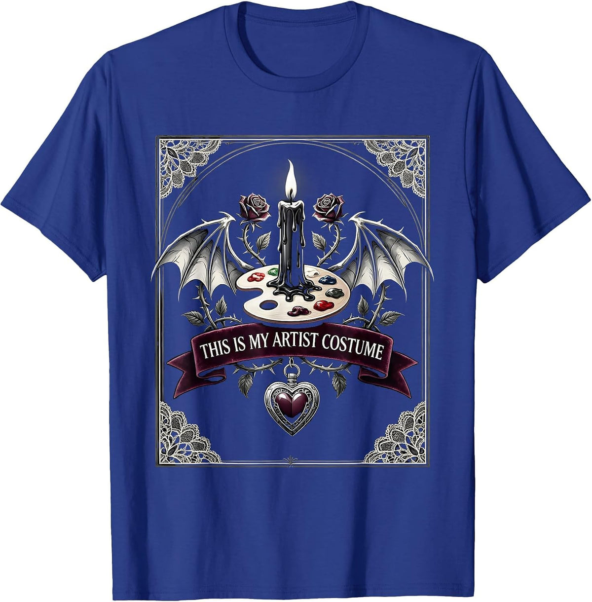 This Is My Artist Costume Halloween Design T-Shirt - Royal Blue