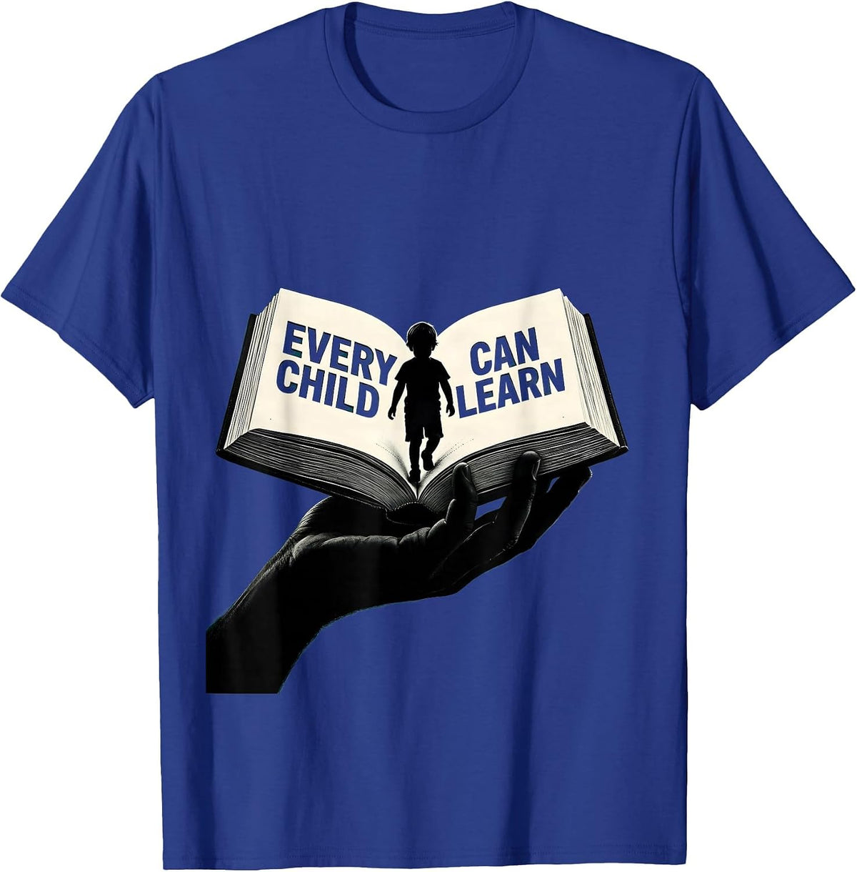 Every Child Can Learn Special Education Teacher T-Shirt - Royal Blue