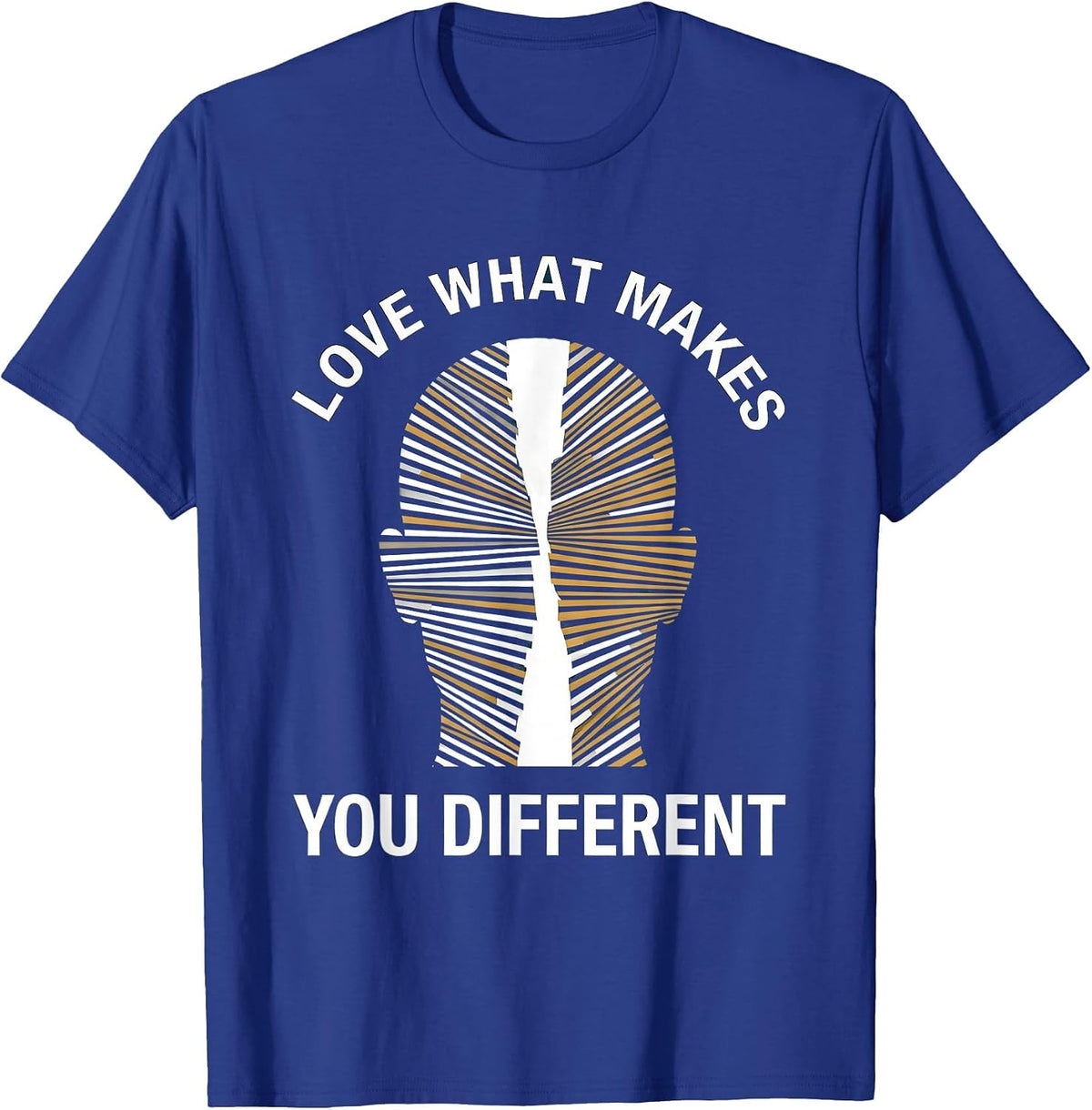 Love What Makes You Different Special Ed Teacher T-Shirt - Royal Blue