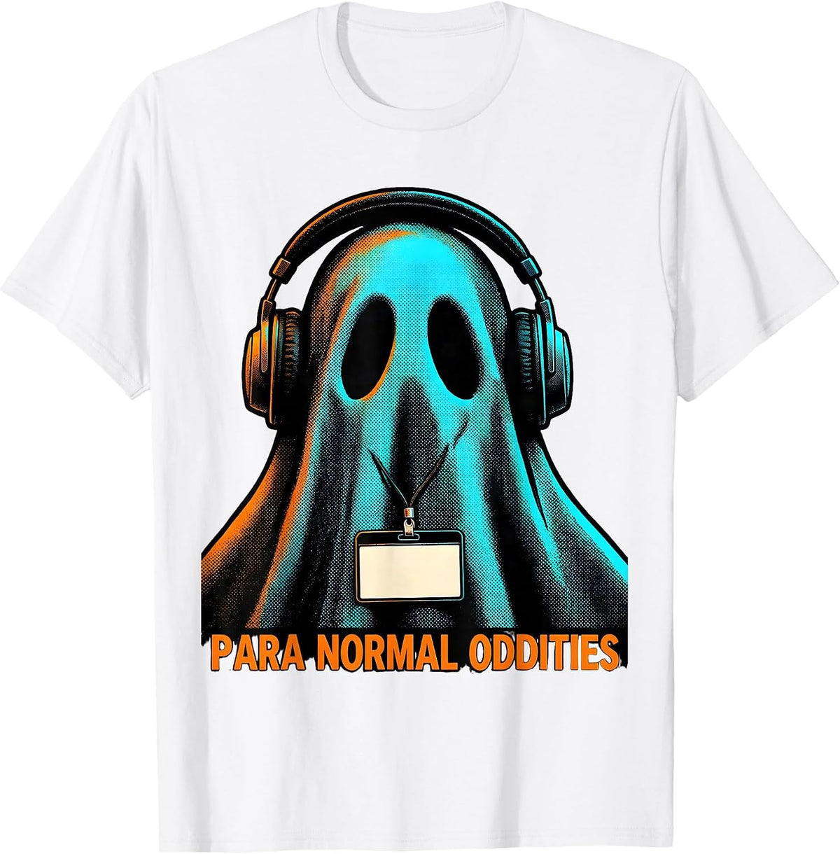 Men's Para Normal Oddities Pop Art Paraeducator Halloween T-Shirt - White