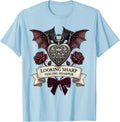 Men's Looking Sharp Feeling Sharper Tuxedo Design T-Shirt - Baby Blue