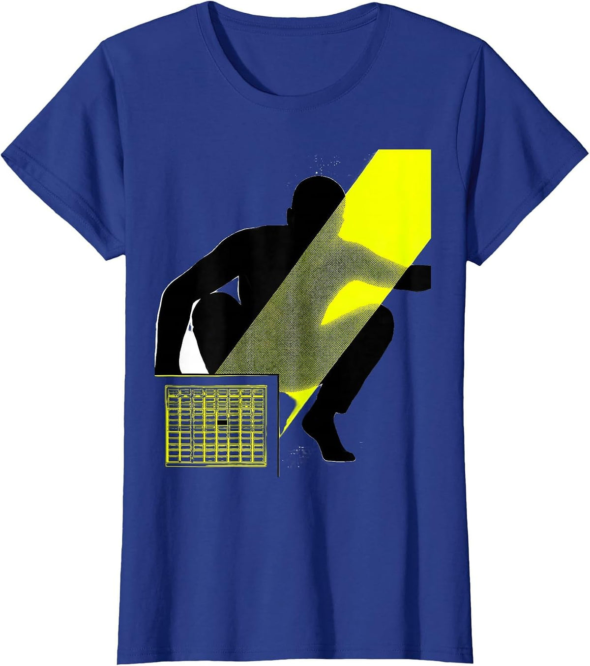 Women's Support Squad Paraprofessional Teacher Appreciation T-Shirt - Royal Blue