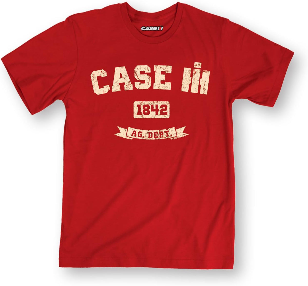 Case IH 1842 - Men's Short Sleeve Graphic T-Shirt - Red