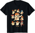 Halloween PE Teacher Ghost Playing Sports Physical Education T-Shirt - Black