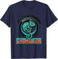 Always Be Yourself Unless You Can Be A Chameleon Funny T-Shirt - Navy Blue